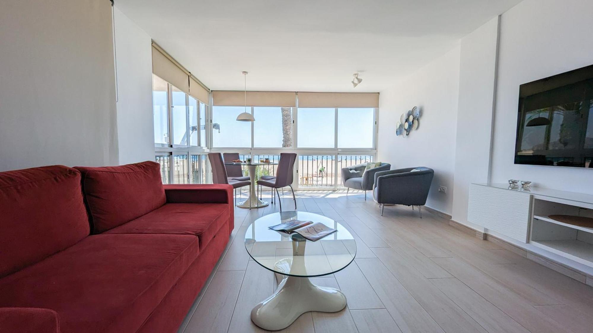 Esmeralda Sea Front Apartment Benidorm Eksteriør billede