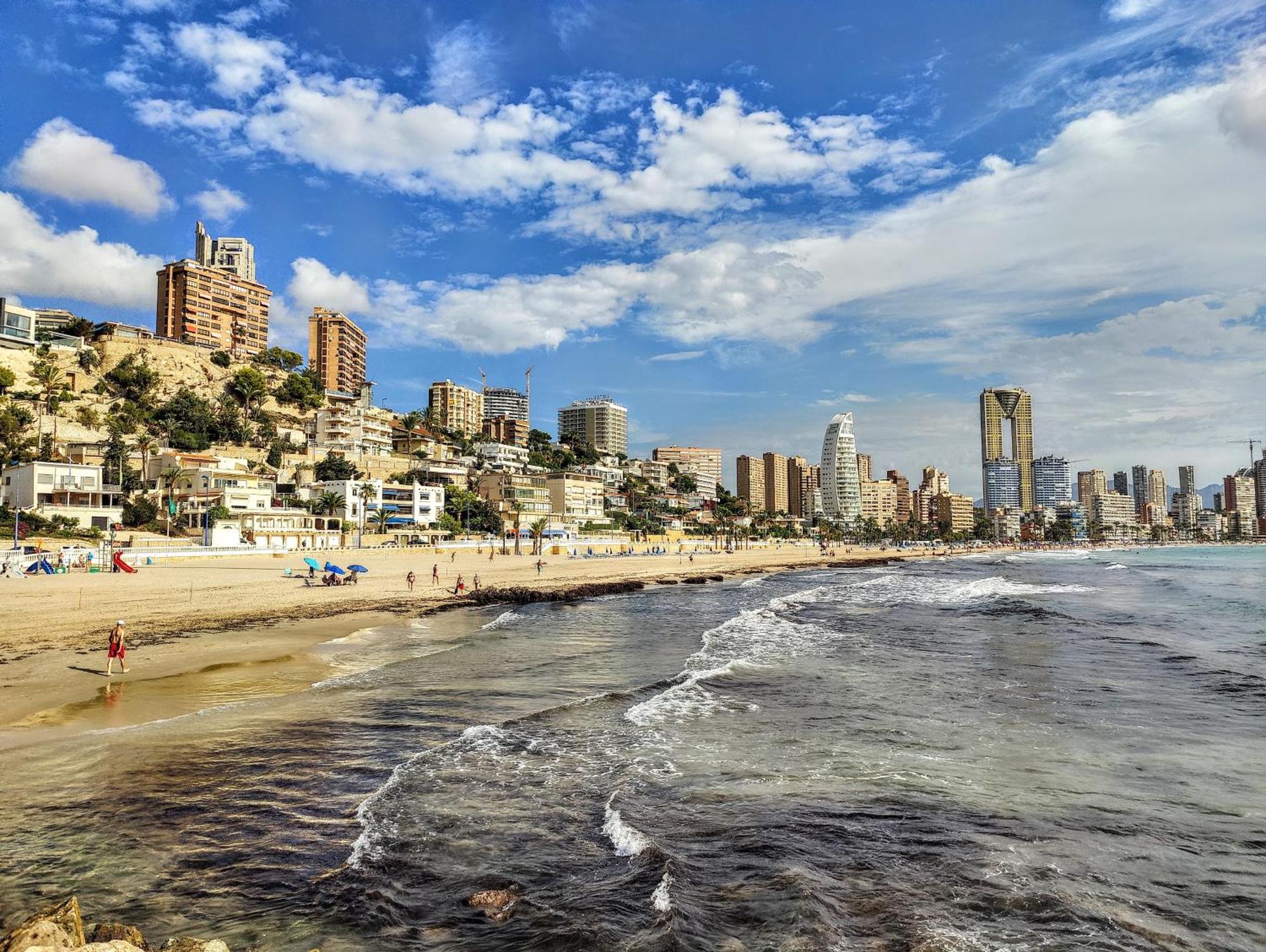 Esmeralda Sea Front Apartment Benidorm Eksteriør billede
